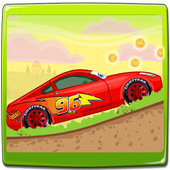 Mcqueen kids cars Hill climb racing icon