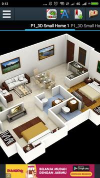 3D Small Home Plan Ideas screenshot 8