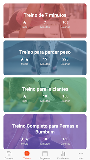 Treino de corpo inteiro (full body workout) screenshot 5