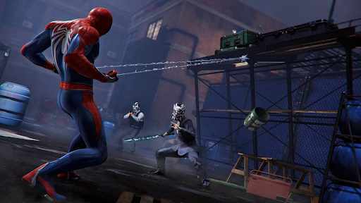 Spider Man Rope hero Fighting screenshot 1