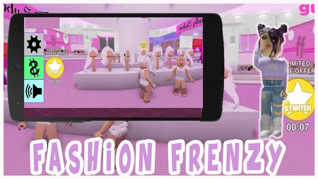 Mod Fashion Famous Frenzy Dress Up Robloxe 2019 screenshot 1
