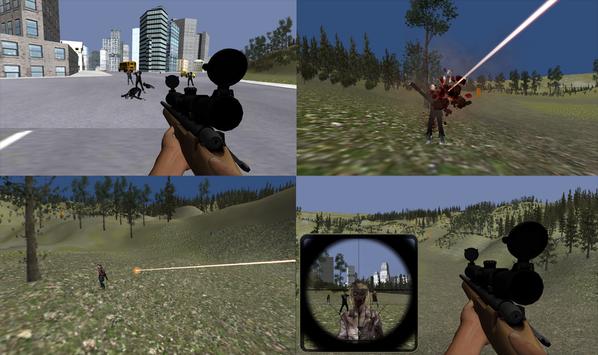 Sniper Assassin :Zombie Hunter screenshot 1