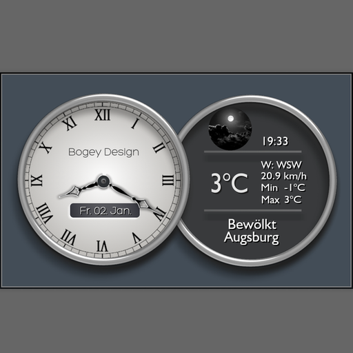 Zooper Widget DoubleRingsColor icon