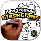 How To Draw of Clash Clans icon