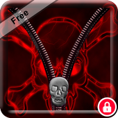 Zip Skull Screen Lock icon