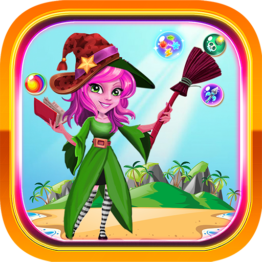MAGIC WITCH - BUBBLE SHOOTER WITCH GAMES icon