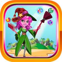 MAGIC WITCH - BUBBLE SHOOTER WITCH GAMES