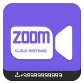 Free zoom cloud meetings video chat Guide &amp; tips icon