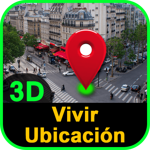 Mapas de Live Street View y Earth Navigation icon