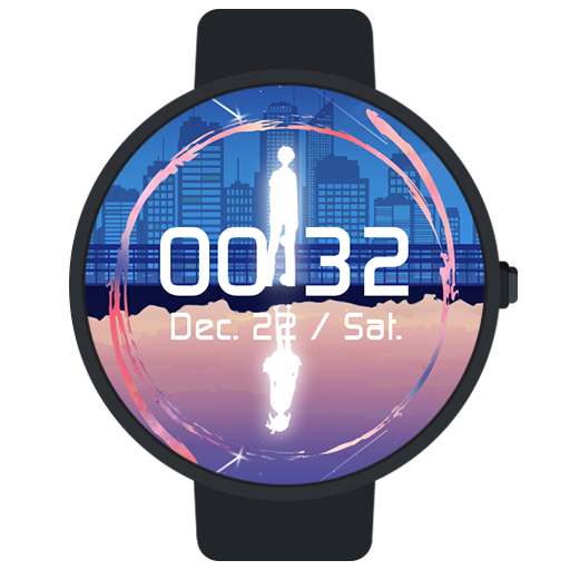 Two Worlds Watch Face icon