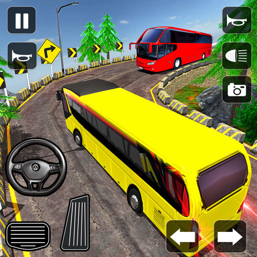 Offroad Coach Tourist Bus Game icon