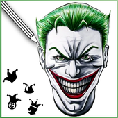 How to Draw Joker أيقونة