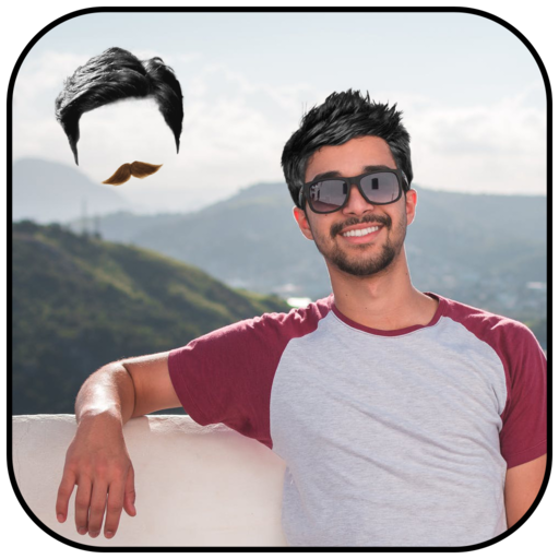 Man Mustache and Hair Styles Photo Editor icon
