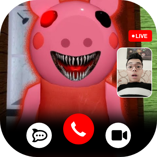 Scary Piggy Granny's 🎙 Video Call &amp; Chat   Sounds icon