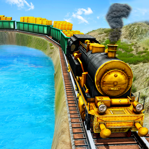 City Train Game Gold Transport icon