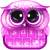 Cute Owl Keyboard Themes icon