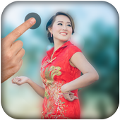 Blur my photo background icon