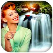 Waterfall Photo Editor : Waterfall Photo Frame on 9Apps