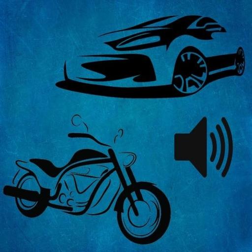 Cars and Motorcycles - Real Engine Exhaust Sounds أيقونة