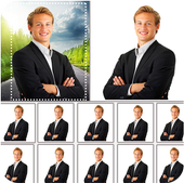 Passport size photo maker иконка