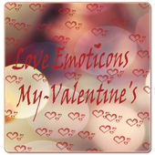 My Valentine Love Emoticons icon