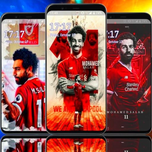 Mohamed Salah Wallpaper - Football Background أيقونة