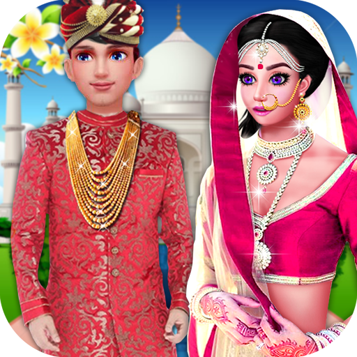 Royal Indian Wedding Girl Dress Up Simulator Game icon