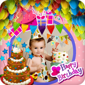 Birthday Photo Maker icon