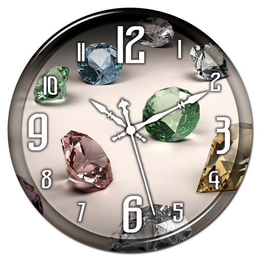 Diamond Clock Live Wallpaper icon