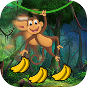 Banana Island Monkey Game icon
