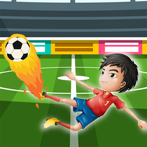 strzał głową w piłkę nożną icon