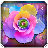 Colorful Rose Keyboard Theme icon