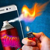 Fire Spray Can Simulator icon