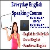 SPOKEN ENGLISH COURSE BY STEP on 9Apps