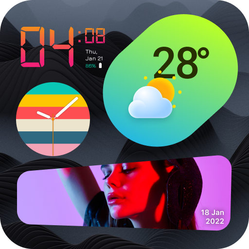 Kclock: Clock, Widget iOS15 icon