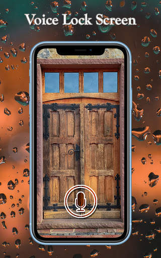 Stylish Voice Lock Screen: Door Screen Lock screenshot 2