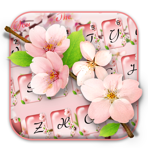 Pink Peach String Keyboard icon