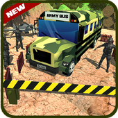 winter Army Bus Driver Simulator 2018 icon