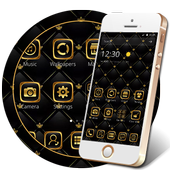 Lüks altın tema İş teması Kilit ekranı icon