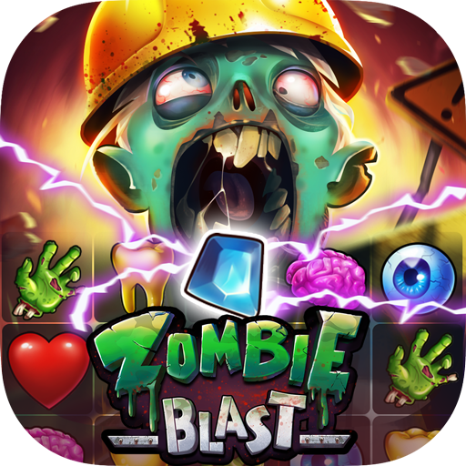 ikon Zombie Blast -RPG Match 3 Game
