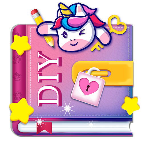 DIY Unicorn Girls Secret Diary icon
