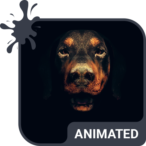Dog Animated Keyboard   Live Wallpaper icon