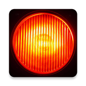 Warning light icon