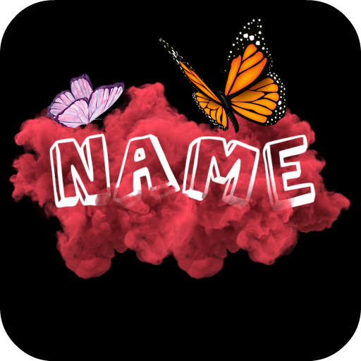 3D Smoke Effect Name Art Maker icon