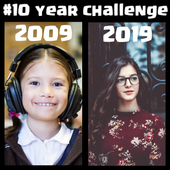 10 Years Challenge icon