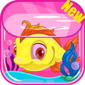 Pop the color fish Match 3 icon