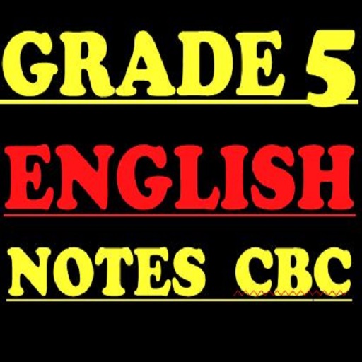 Grade 5 Cbc English Notes icon