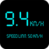 GPS Speedometer, Distance Meter icon