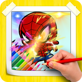Learn How To Draw : Spiderman games icon