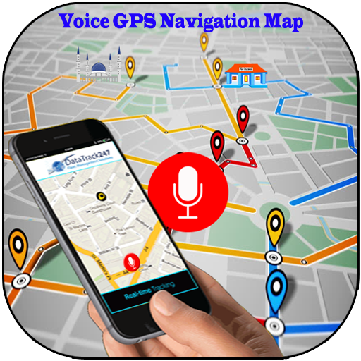 Voice GPS Driving Direction, Route Navigation Maps icon